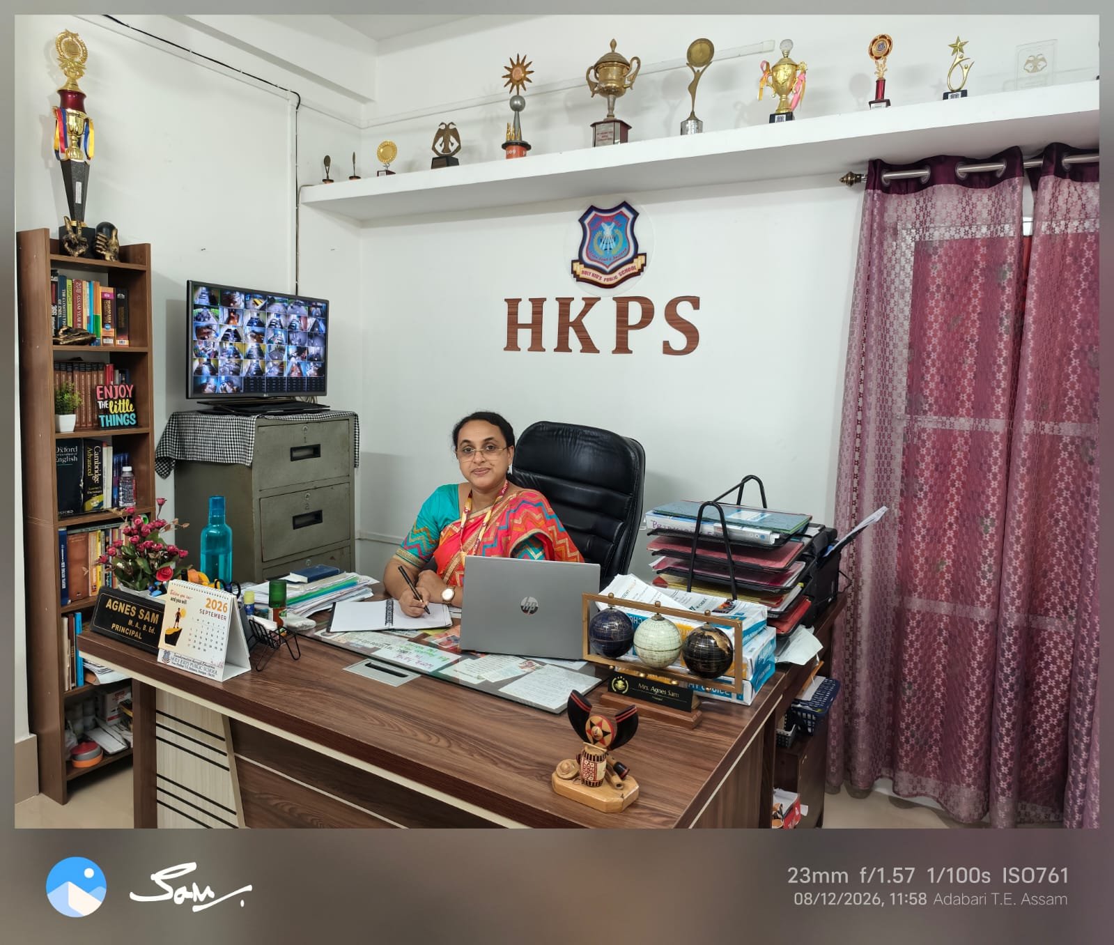 Mrs. Agnes Sam (M.A, B.ED , M.B.A )